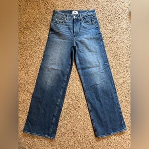 Paige Sasha High Waist Wide Leg Jeans